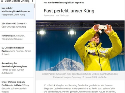 Meine ersten Wochen mit dem NZZ Stream: Gut kopiert, geht aber noch besser.